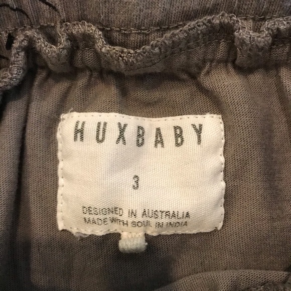 HOST PICK!⭐️ Huxbaby Bear Drop Crotch Pants Size 3 - Picture 6 of 6